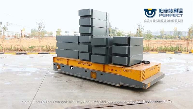 industrial die cart with scissor lift 90t